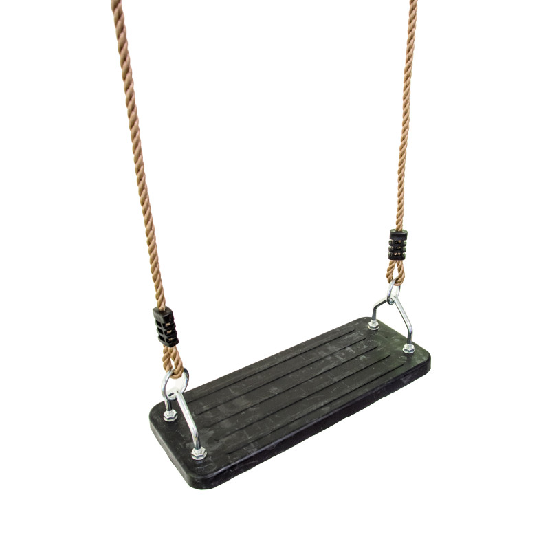 Gumowa huśtawka siedzisko kauczuk czarne