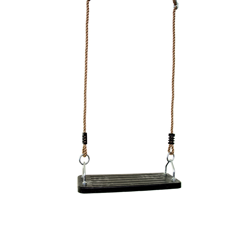 Gumowa huśtawka siedzisko kauczuk czarne