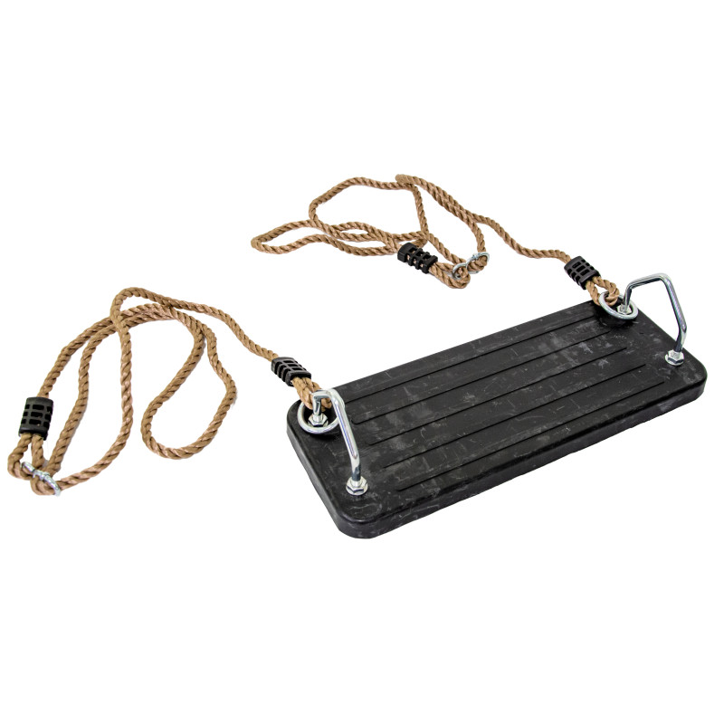 Gumowa huśtawka siedzisko kauczuk czarne