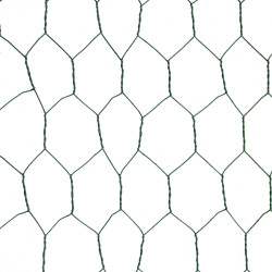 Siatka hexagonalna PCV zielona 0,5x10m ogrodzenie 25x25mm