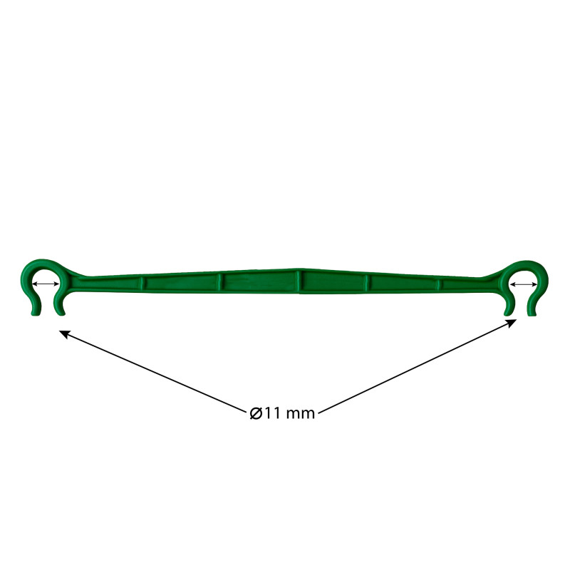 Podpora do roślin z tyczek trójkątna 120cm 11mm łączniki