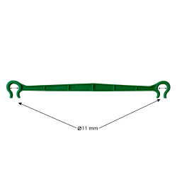 Podpora do roślin z tyczek trójkątna 90cm 11mm łączniki