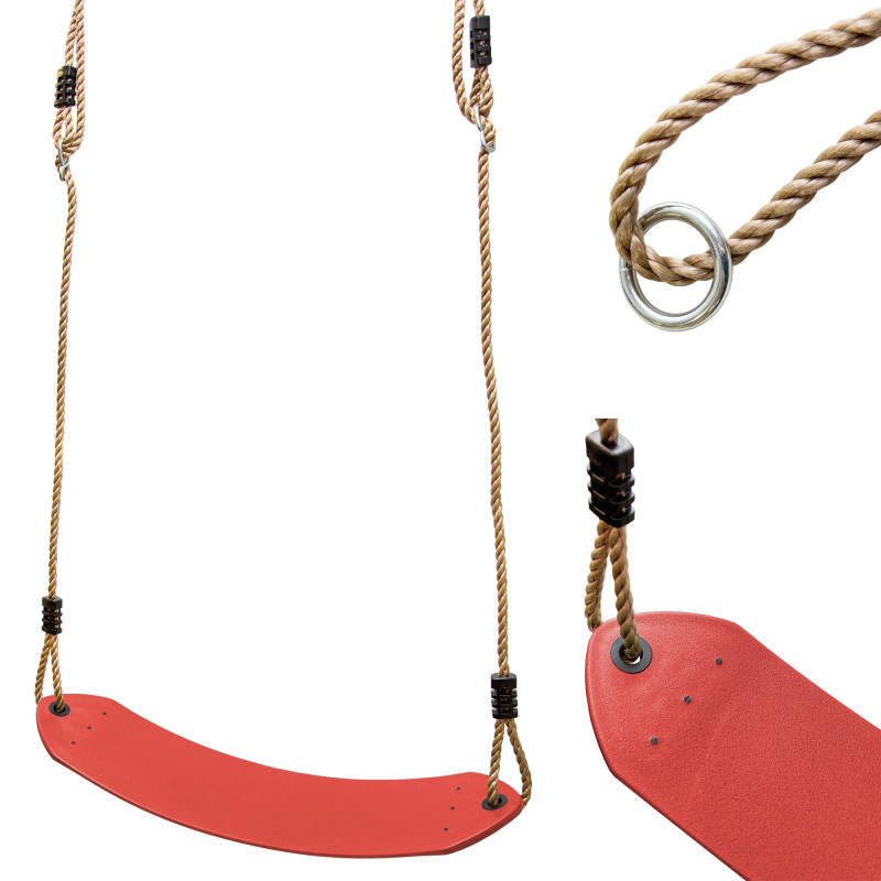 Dostawka huśtawka podwójna ze ślizgiem i platformą + Kotwy