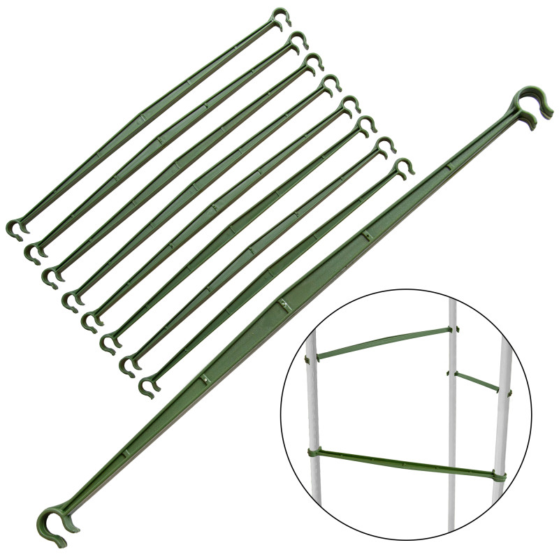 Łącznik do tyczek pionowych 11mm zestaw 9 szt.