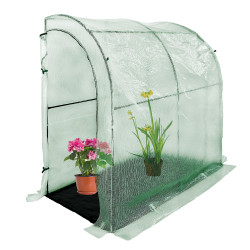 Mini tunel przyścienny 2x1x2m zielony