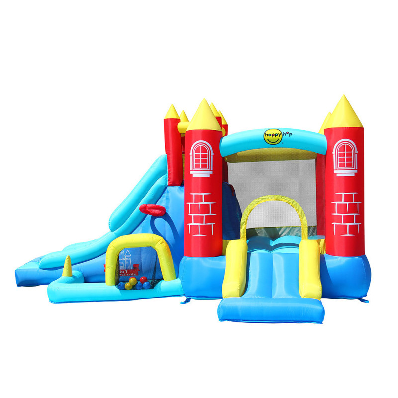 Dmuchany zamek FANTAZJA 8 w 1 trampolina HappyHop