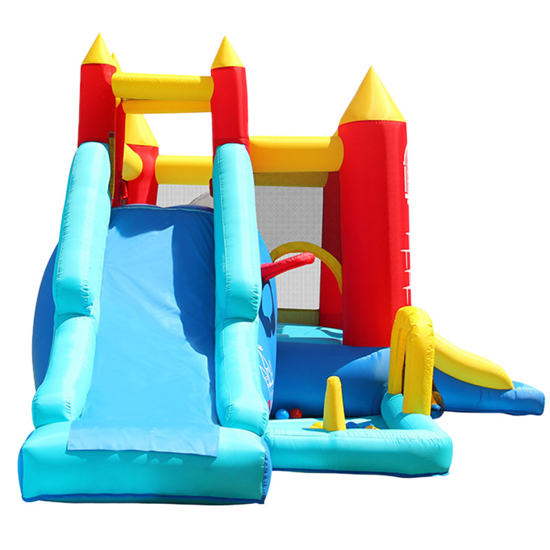 Dmuchany zamek FANTAZJA 8 w 1 trampolina HappyHop