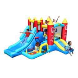 Dmuchany zamek FANTAZJA 8 w 1 trampolina HappyHop