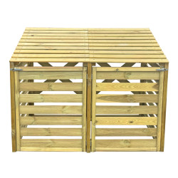 Drewniana podwójna obudowa...