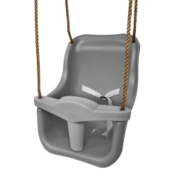 Siedzisko Kubełkowe Szare...