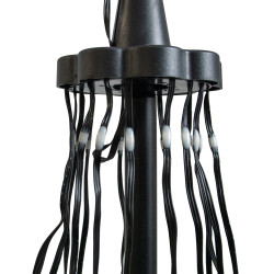 Choinka świecąca 250 LED 180cm Ø 60cm stelaż światełka APLIKACJA pilot