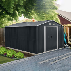 Stalowy domek narzędziowy 367x301x214 narzędziownia 11m2 blaszak