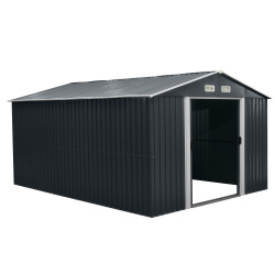 Stalowy domek narzędziowy 367x301x214 narzędziownia 11m2 blaszak