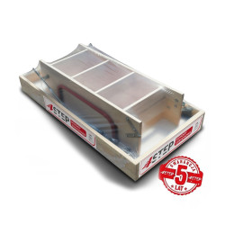 Drewniane Schody Strychowe NORDIC 87mm 120x60 + dodatkowa uszczelka