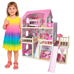 Duży domek dla lalek Larysa...
