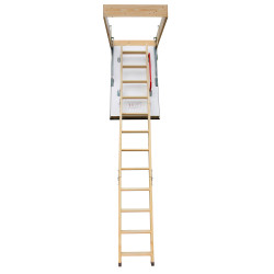 Drewniane Schody Strychowe NORDIC 87mm 120x70 + dodatkowa uszczelka