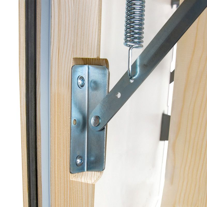 Drewniane Schody Strychowe NORDIC 87mm 120x70 + dodatkowa uszczelka