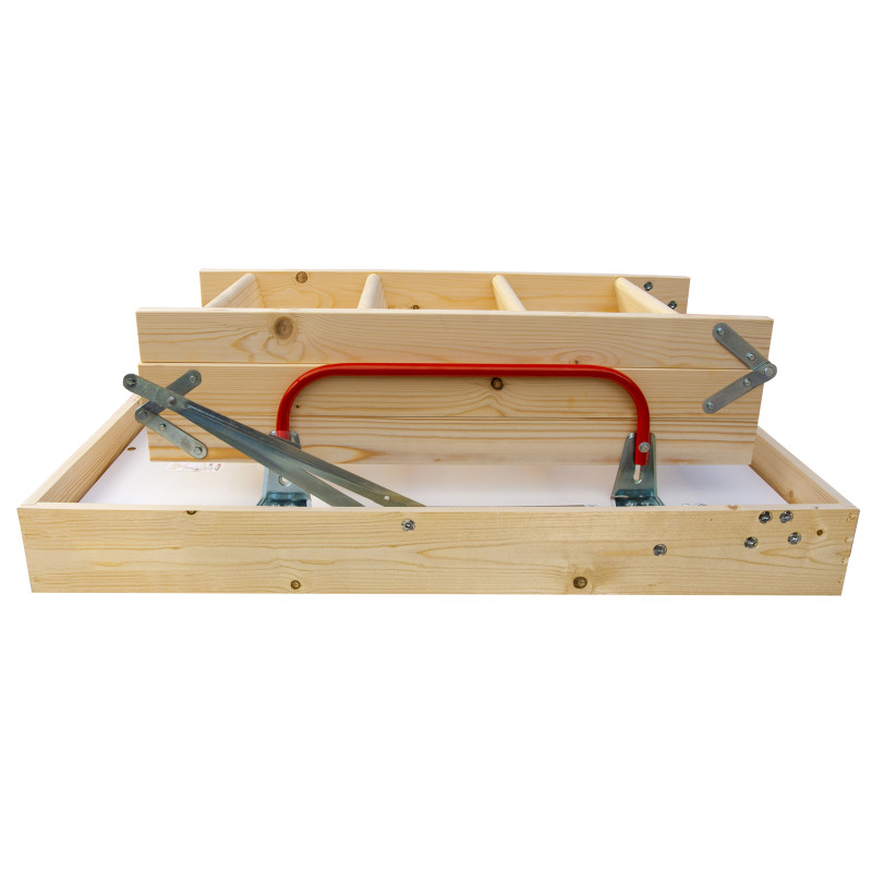 Drewniane Schody Strychowe NORDIC 87mm 120x70 + dodatkowa uszczelka