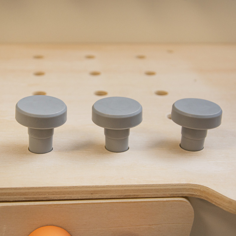 Drewniany warsztat Majsterek stolik narzędziowy