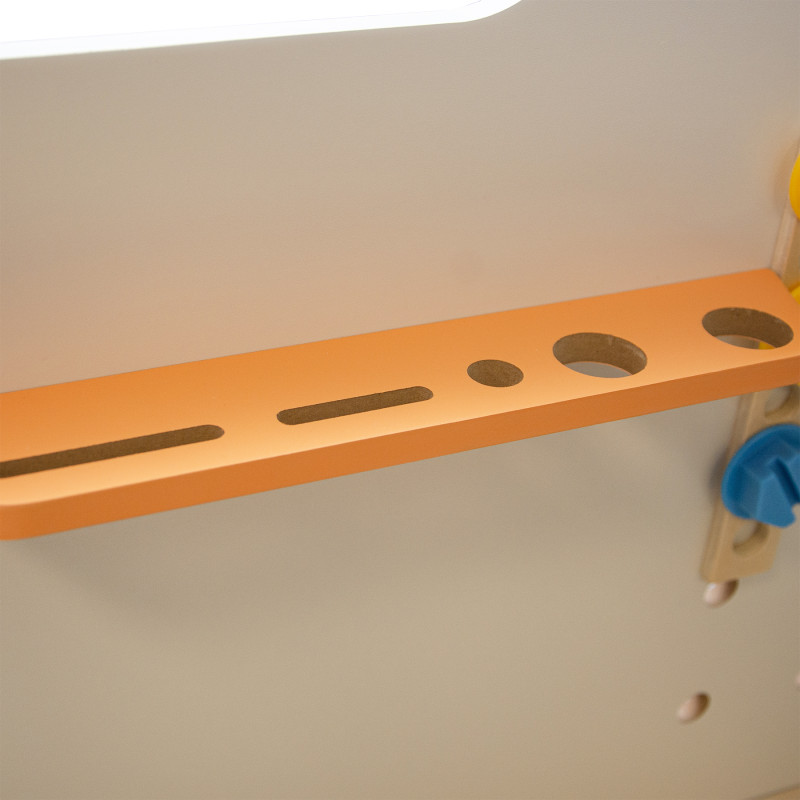 Drewniany warsztat Majsterek stolik narzędziowy