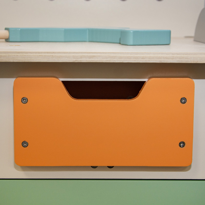 Drewniany warsztat Majsterek stolik narzędziowy