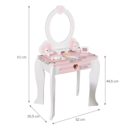 Różowa toaletka dla dzieci...