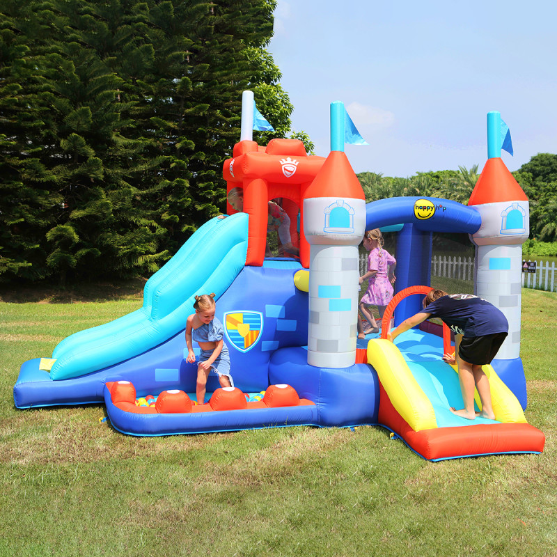 Dmuchany zamek FORTECA trampolina HappyHop dmuchawa