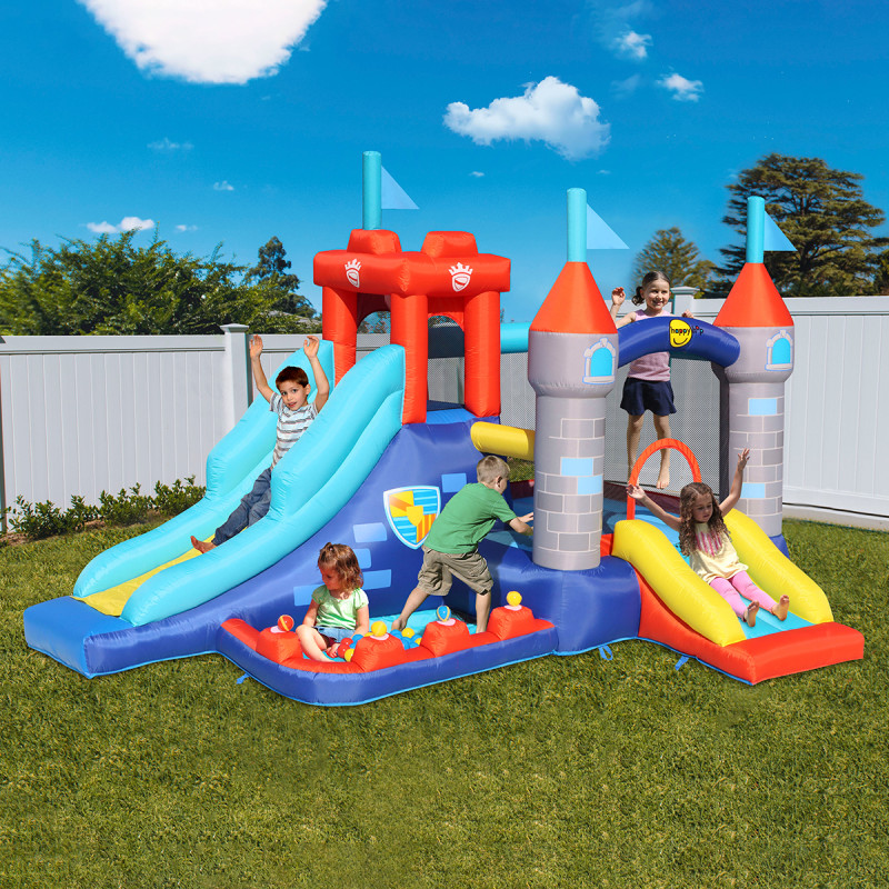 Dmuchany zamek FORTECA trampolina HappyHop dmuchawa