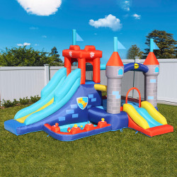 Dmuchany zamek FORTECA trampolina HappyHop dmuchawa