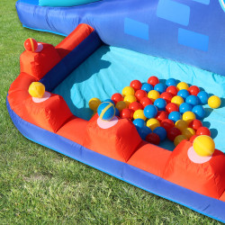 Dmuchany zamek FORTECA trampolina HappyHop dmuchawa