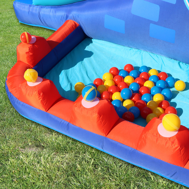 Dmuchany zamek FORTECA trampolina HappyHop dmuchawa