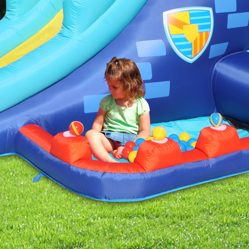 Dmuchany zamek FORTECA trampolina HappyHop dmuchawa