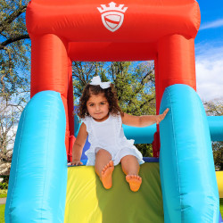 Dmuchany zamek FORTECA trampolina HappyHop dmuchawa