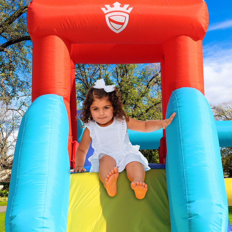 Dmuchany zamek FORTECA trampolina HappyHop dmuchawa