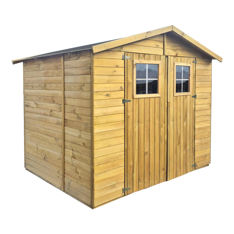 Drewniany domek narzędziowy...