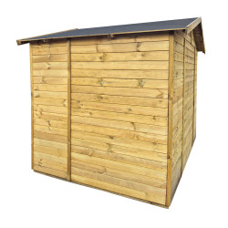 Drewniany domek narzędziowy dwudrzwiowy SAM 239x186x210 cm 4,45m2 narzędziownia
