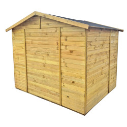 Drewniany domek narzędziowy dwudrzwiowy SAM 239x186x210 cm 4,45m2 narzędziownia