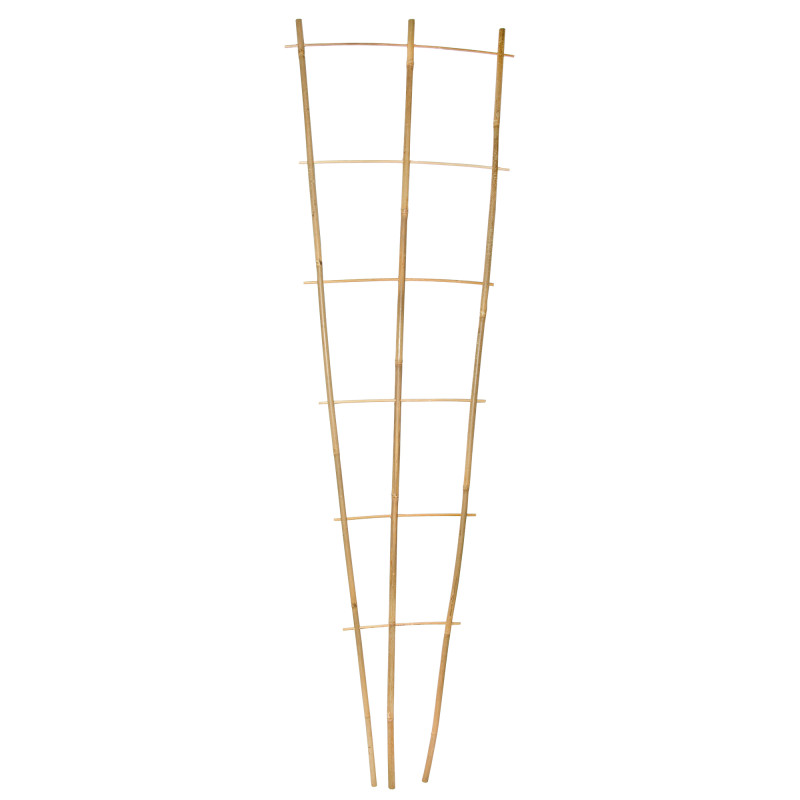 Drabinka bambusowa 150 cm potrójna podpora do roślin drabinka