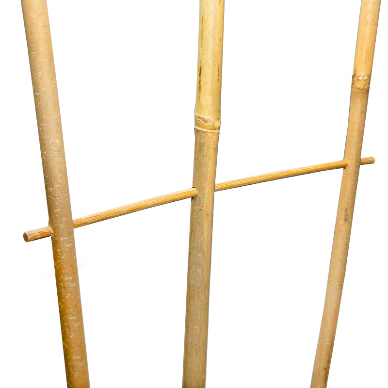 Drabinka bambusowa 150 cm potrójna podpora do roślin drabinka