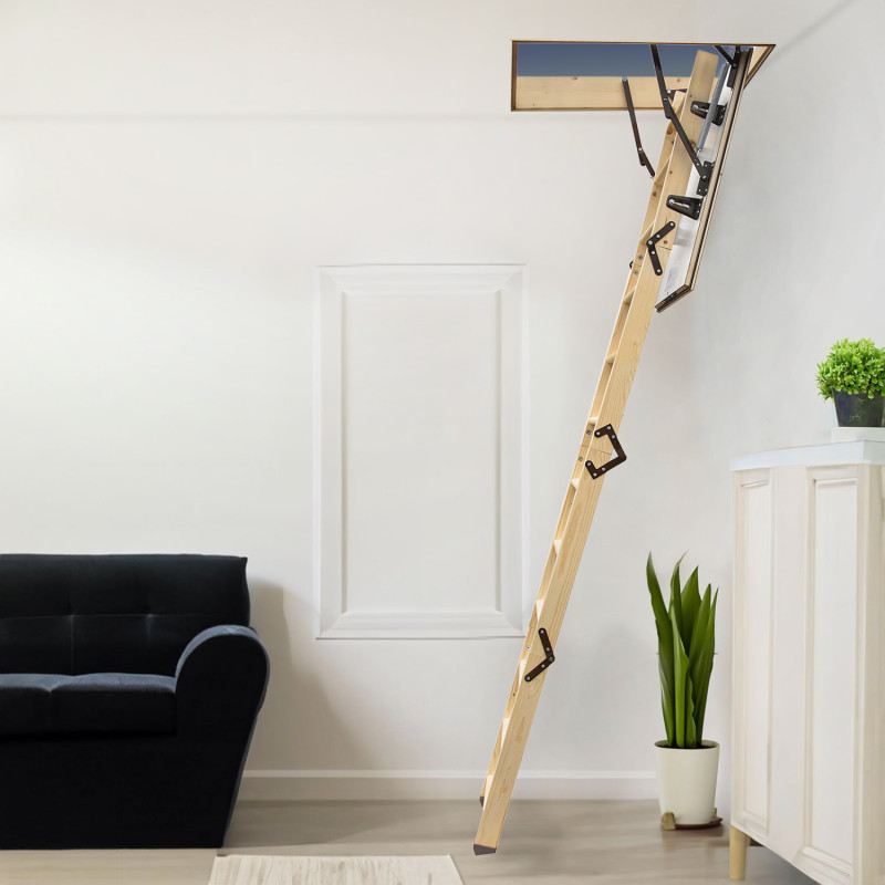 Schody Strychowe 4STEP GREENLINE 90x55 35mm