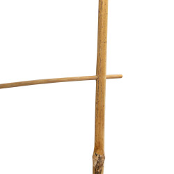 Drabinka bambusowa 90 cm podwójna podpora do roślin pergola drabinka