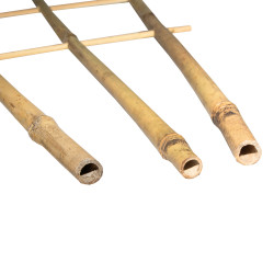 Drabinka bambusowa 120 cm potrójna podpora do roślin drabinka