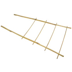 Drabinka bambusowa 45 cm podwójna podpora do roślin drabinka