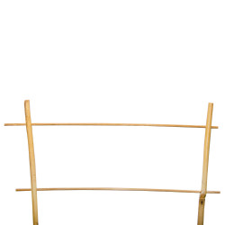 Drabinka bambusowa 45 cm podwójna podpora do roślin drabinka