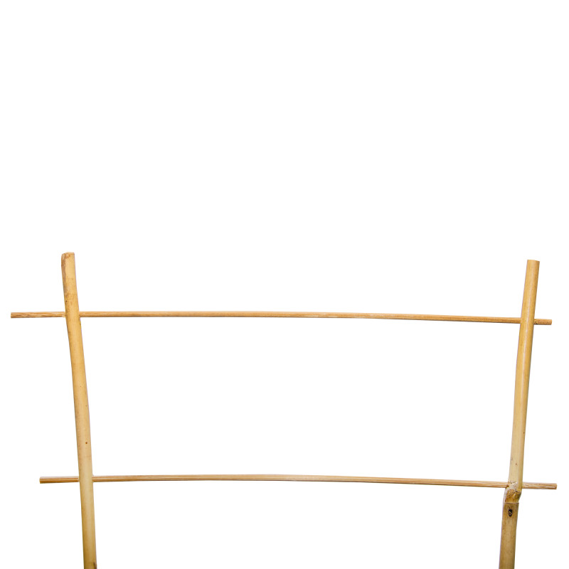 Drabinka bambusowa 45 cm podwójna podpora do roślin drabinka