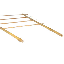 Drabinka bambusowa 45 cm podwójna podpora do roślin drabinka
