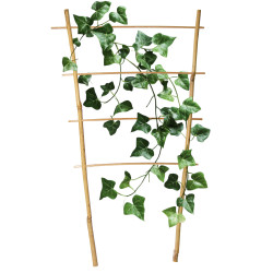 Drabinka bambusowa 45 cm podwójna podpora do roślin drabinka 50 szt. Zestaw