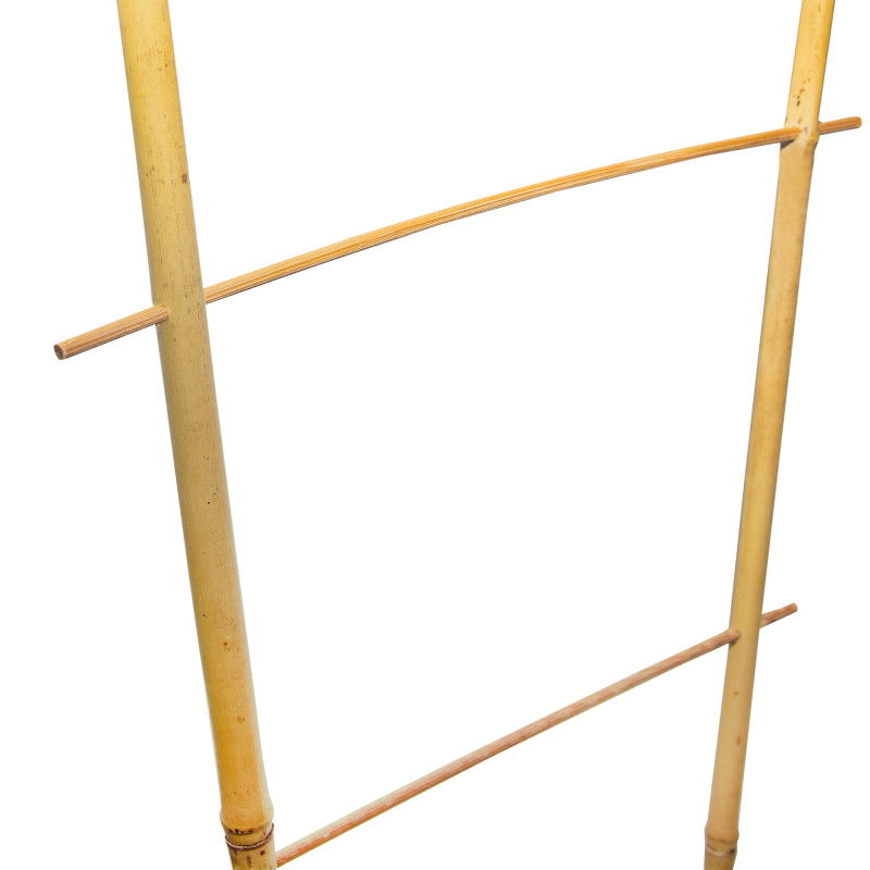 Drabinka bambusowa 60 cm podwójna podpora do roślin drabinka