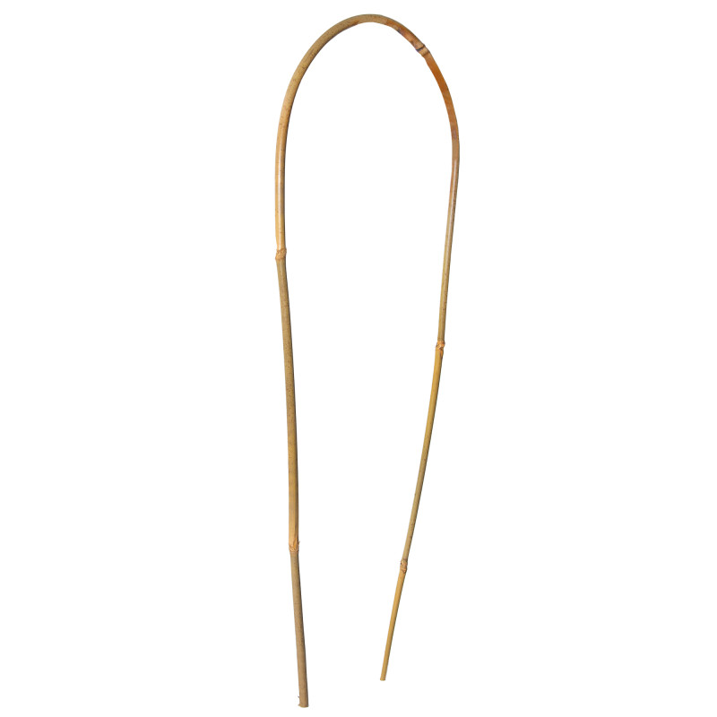 Łuk bambusowy podpora do roślin 60 cm 25 szt. bambus gięty