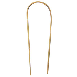 Łuk bambusowy podpora do roślin 45 cm 25 szt. bambus gięty